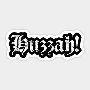 Huzzah! {Vintage} Sticker